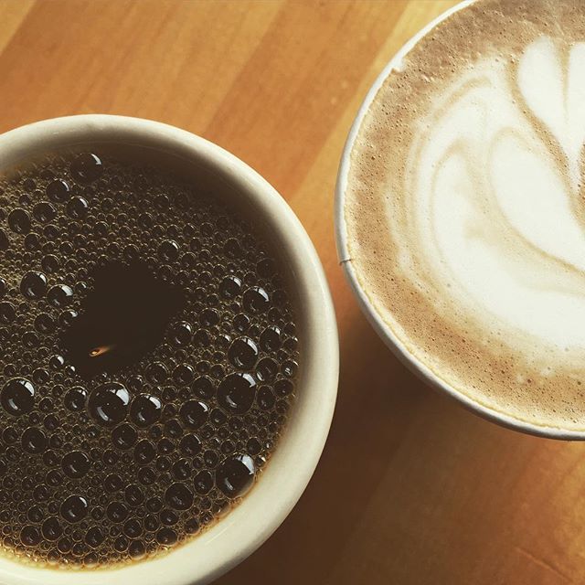 Today's Forecast: Rainstorms and a 100% chance of Yali's house blend of drip coffee + espresso!