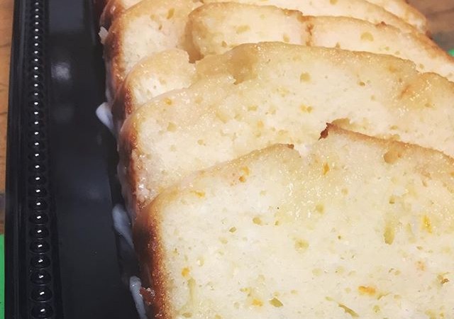 Grapefruit Tea Bread, a tart, fresh, homemade treat! Made only at Yali's #cafe