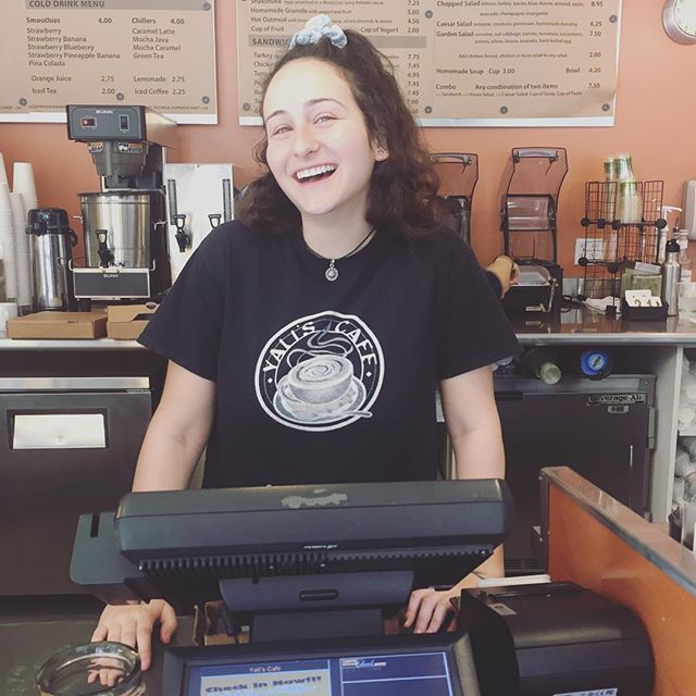 Meet your #baristaoftheweek !Name: MarisaWorking at Yali's for: 1.75 yearsFavorite Drink: "Our extreme mochas really are the best!"Did you know Marisa has a collection of over 100 scrunchies? Let her know what your favorite one is! Stop by Yali's #cafe to say hi to Marisa and all of our other wonderful #baristas !