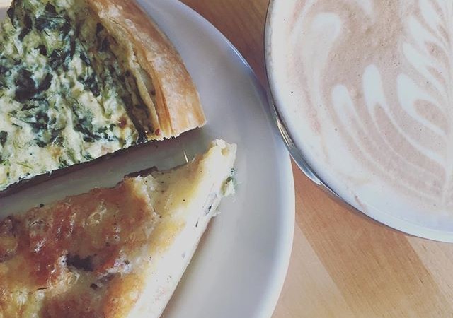 We're crazy for quiches! Spinach + Feta and Lorraine, from Vive La Tarte in Sam Rafael, CA