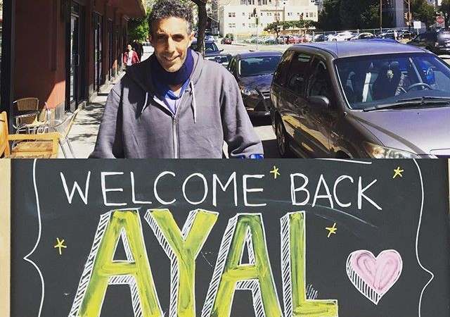 We're just so happy Ayal is back!
