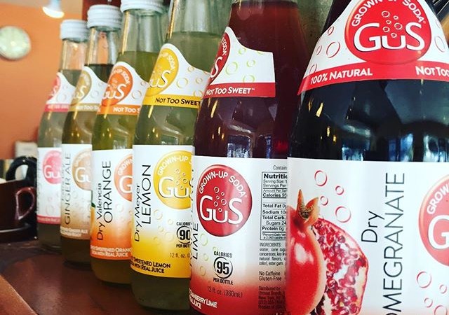 GUS Sodas in a variety of flavors are a perfect addition to any meal on this hot & sunny day! Try one or try them all today!
