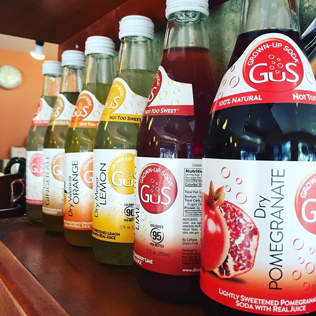 GUS Sodas in a variety of flavors are a perfect addition to any meal on this hot & sunny day! Try one or try them all today!
