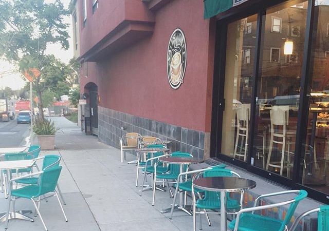 Good morning Berkeley! ️It's going to be a hot one today…come take advantage of all of our outdoor seating!