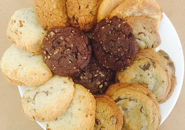 A wreath made of fresh-baked cookies is our favorite kind!