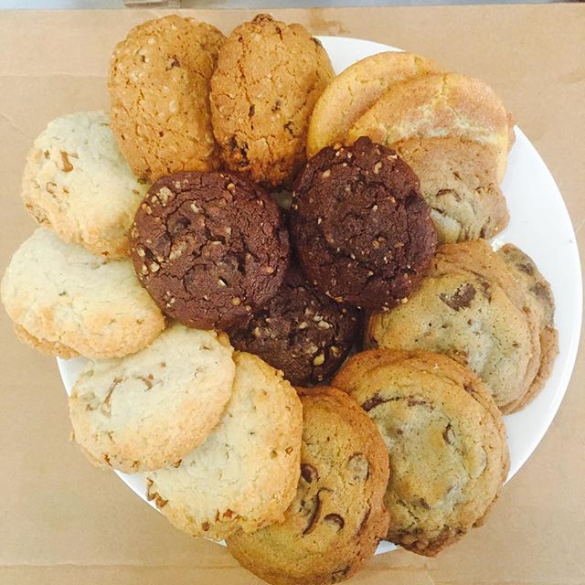 A wreath made of fresh-baked cookies is our favorite kind!