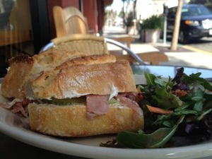 Prosciutto sandwich